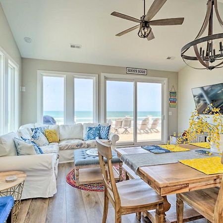 Beachfront Oasis With 2 Large Decks, Bbq And Views! Topsail Beach Exterior foto