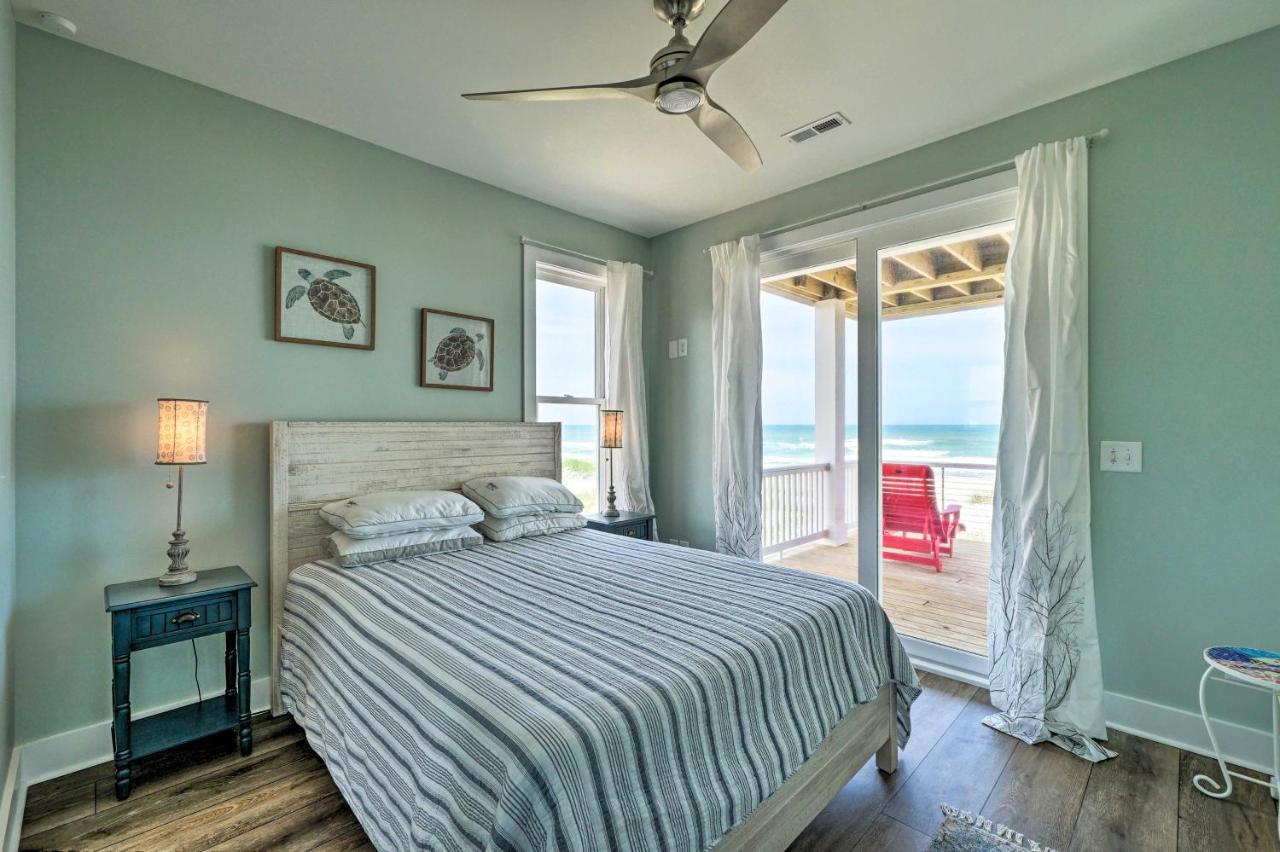 Beachfront Oasis With 2 Large Decks, Bbq And Views! Topsail Beach Exterior foto
