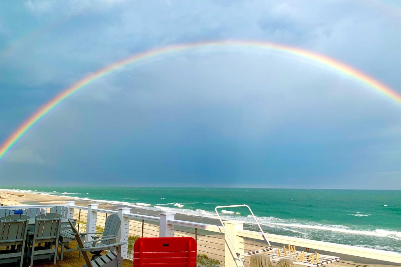 Beachfront Oasis With 2 Large Decks, Bbq And Views! Topsail Beach Exterior foto