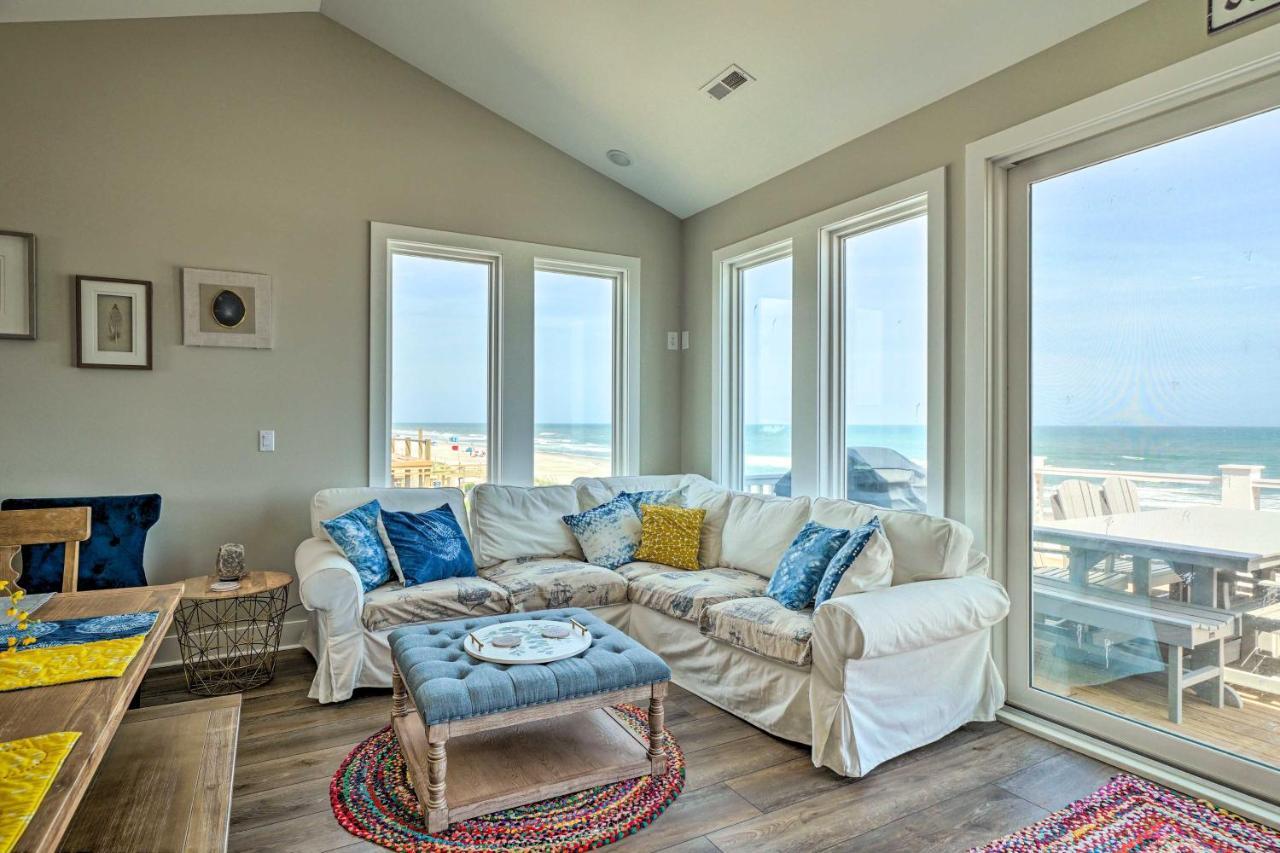 Beachfront Oasis With 2 Large Decks, Bbq And Views! Topsail Beach Exterior foto